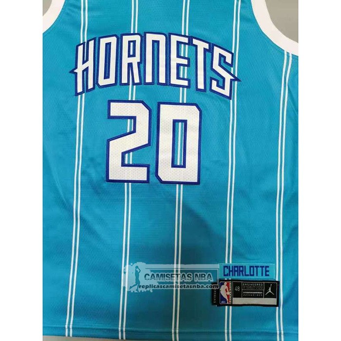 Camiseta Charlotte Hornets Gordon Hayward Icon 2020-21 Verde